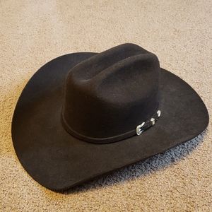 STETSON Cowboy Hat brown size 7 1/8